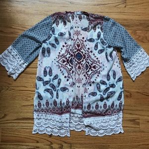 Macy’s cardigan!